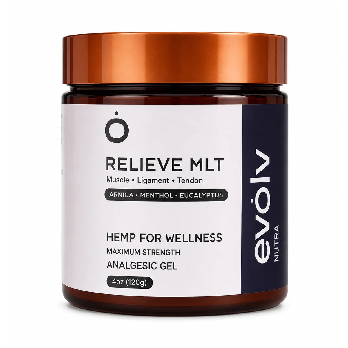 Relieve MLT Analgesic Gel 4oz by Evolv
