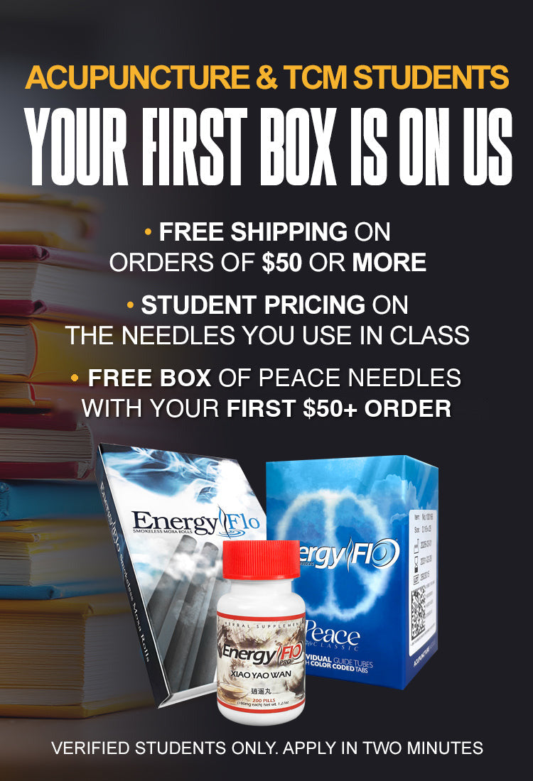 Students: free box of Peace needles with your first $50+ order