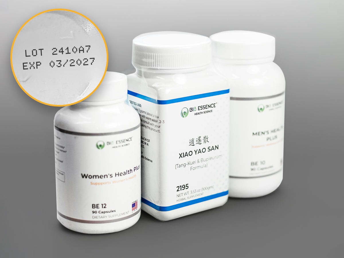 Herbal formula bottles
