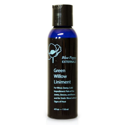Picture of Green Willow Liniment 4 oz, Blue Poppy                      