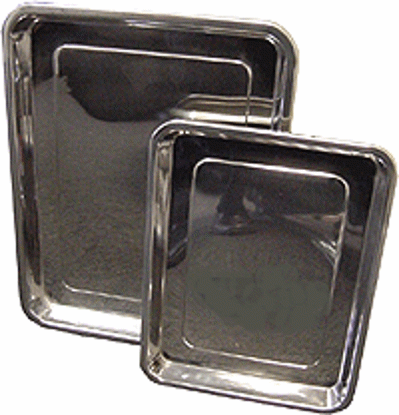 Picture of Stainless Steel Open Instrument Trays                       