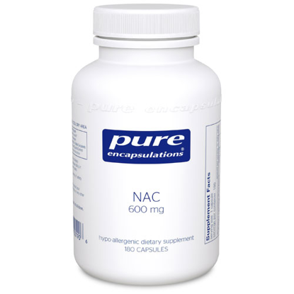 Picture of NAC (n-acetyl l cysteine) by Pure Encapsulations