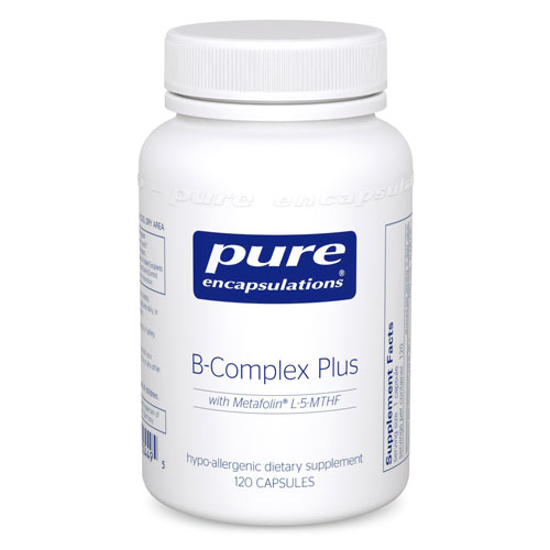 Picture of B Complex Plus 120's, Pure Encapsulations                   