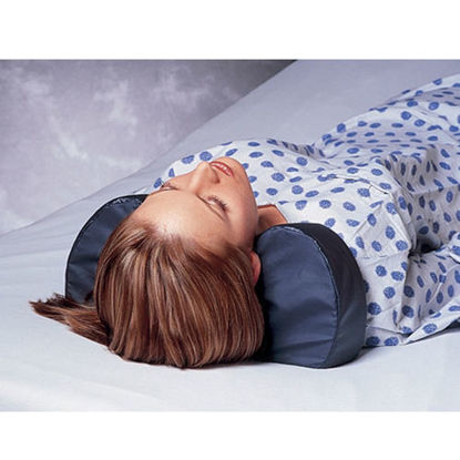 Picture of Pillow with Neck Support Cradle (Blue)                      