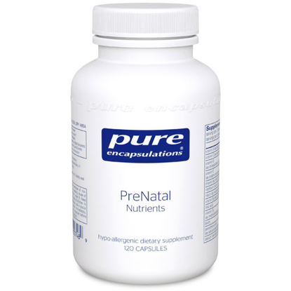 Picture of PreNatal Nutrients 120's, Pure Encapsulations               