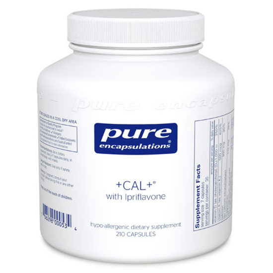 Picture of CAL + with Ipriflavone 210's, Pure Encapsulations           