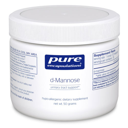 Picture of d Mannose Powder, Pure Encapsulations 50g                   