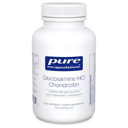 Picture of Glucosamine HCI + Chondroitin 120's, Pure Encapsulations    