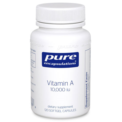 Picture of Vitamin A 10,000 iu 120 ct., Pure Encapsulations            