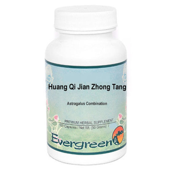 Picture of Huang Qi Jian Zhong Tang Evergreen Capsules 100's           
