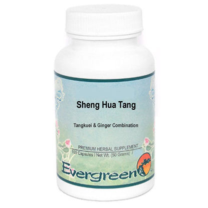 Picture of Sheng Hua Tang Evergreen Capsules 100's                     