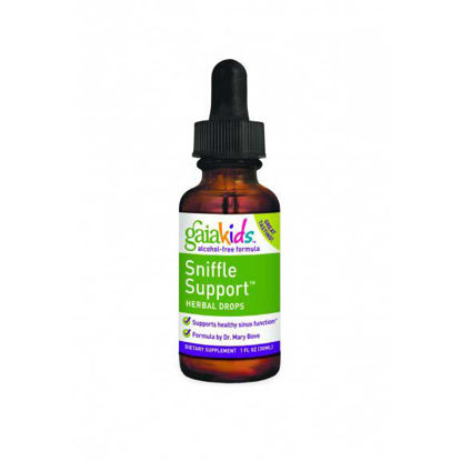 Picture of Sinus Support Herbal Drops by Gaia Kids                     