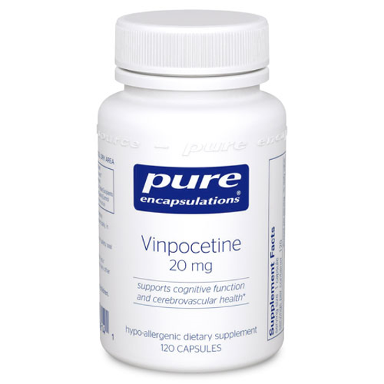 Picture of Vinpocetine by Pure Encapsulations                          