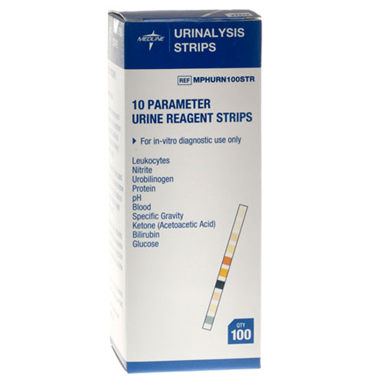 Picture of Urinalysis (Urine) Strips Medline 100's