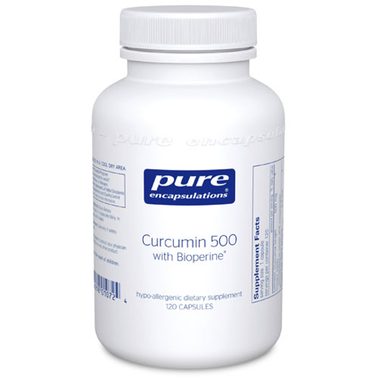 Picture of Curcumin 500 w/ Bioperine by Pure Encapsulations            