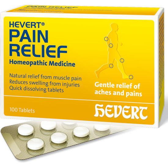 Picture of Pain Relief 100 tabs, Hevert Pharmaceuticals                