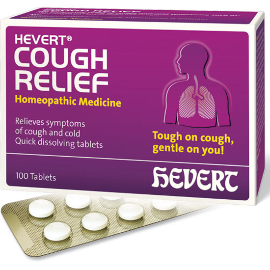 Picture of Cough Relief 100 tabs, Hevert Pharmaceuticals               
