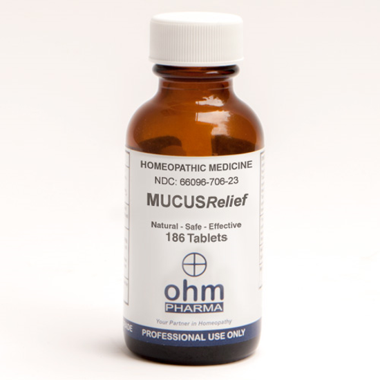 Picture of Mucus Relief 186 tabs, Ohm Pharma                           