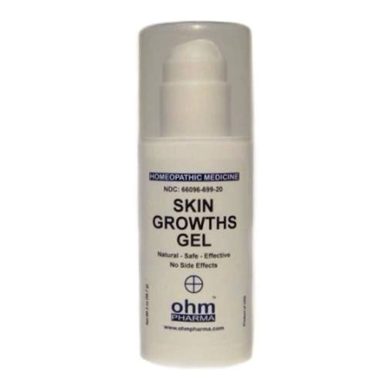 Picture of Skin Growths Gel 2 oz. pump, Ohm Pharma                     