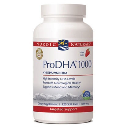 Picture of Nordic Pro DHA 1000 Strawberry 120ct                        