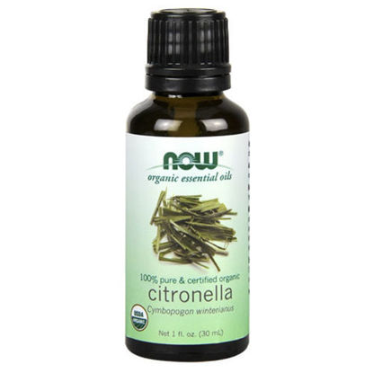 Picture of Organic Citronella Essential Oil 1oz. by NOW Foods          