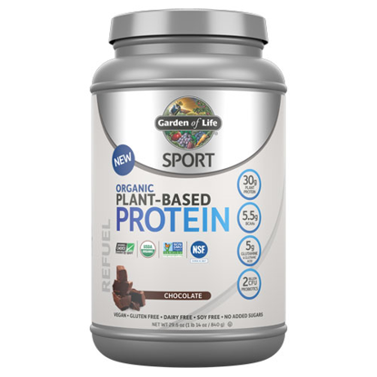 Picture of Sport Organic Protein (Chocolate) 840g by Garden of Life    