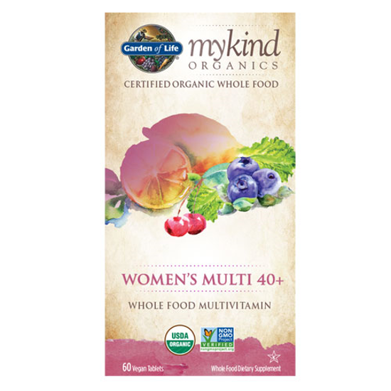 Picture of mykind Organics Women 40+ (60) Tabs by Garden of Life       