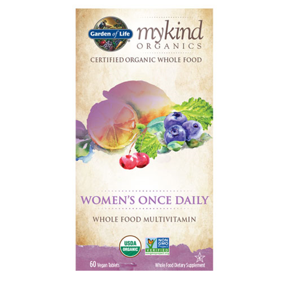 Picture of mykind Organics Women Once Daily 60 Tabs by Garden of Life  