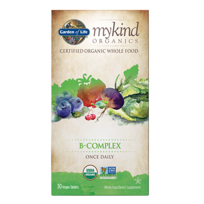 Picture of mykind Organics B-Complex Once Daily 30 Tabs by GoL         