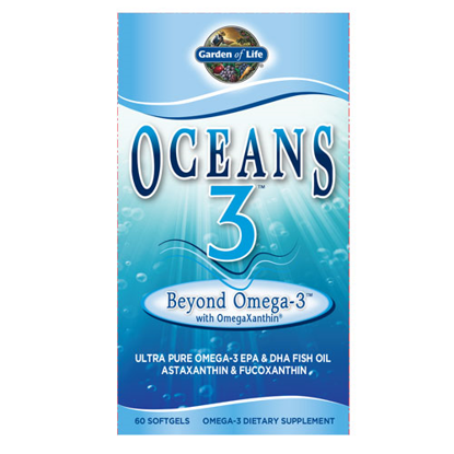 Picture of Oceans 3 Beyond Omega-3 60 Soft Gels by Garden of Life      