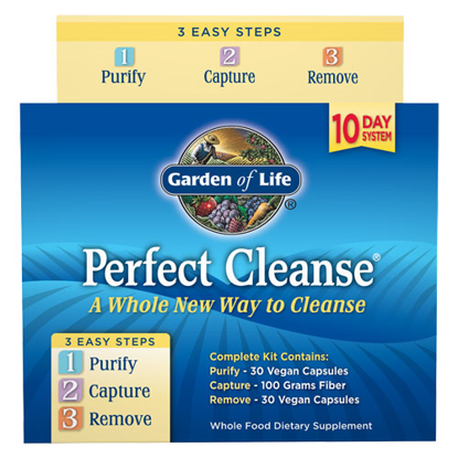 Picture of Perfect Cleanse Kit w/ Organic Fiber by Garden of Life