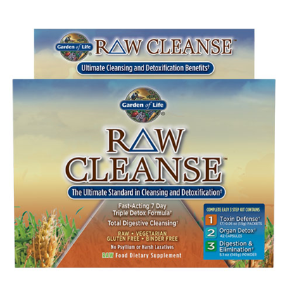 Picture of Raw Cleanse Triple Detox Formula by Garden of Life          
