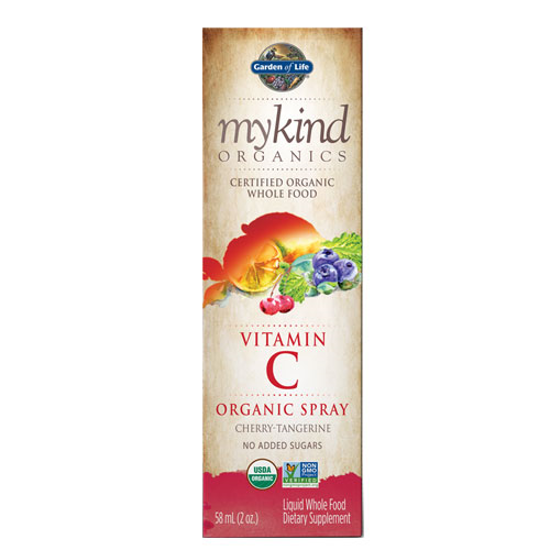 Picture of mykind Organics Vitamin C (Cherry-Tang) 2 oz. Spray by GoL  