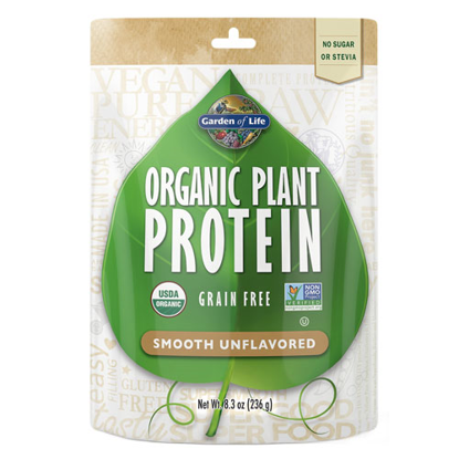 Picture of Organic Plant Protein (Unflavored) 236g by Garden of Life