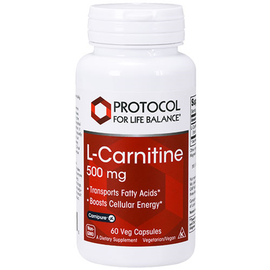 Picture of L-Carnitine (500mg) 60 caps by Protocol