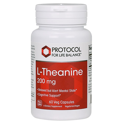 Picture of L-Theanine (200mg) 60 caps by Protocol                      