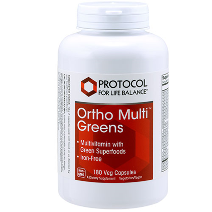 Picture of Ortho Multi Greens 180 caps by Protocol                     