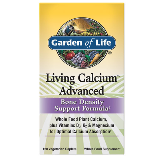 Picture of Living Calcium Advanced 120 Caps by Garden of Life          