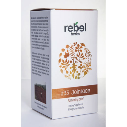 Picture of #33 Jointade 60 caps by Rebel Herbs                         