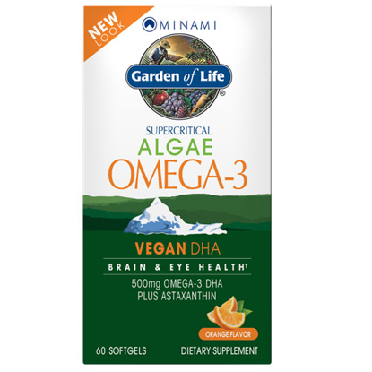 Picture of Minami Algae Omega-3 60 softgels by Garden of Life          