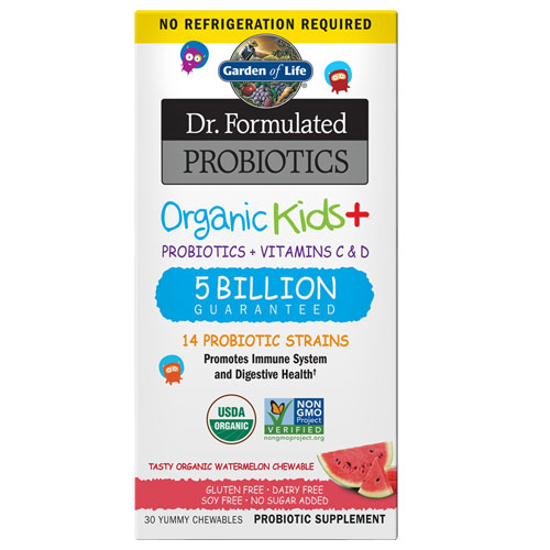 Picture of Dr. Formulated Probiotics Organic Kids (Watermelon) by GoL  
