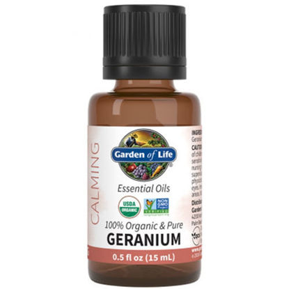 Picture of Organic Geranium Essential Oil 0.5 oz. by Garden of Life    