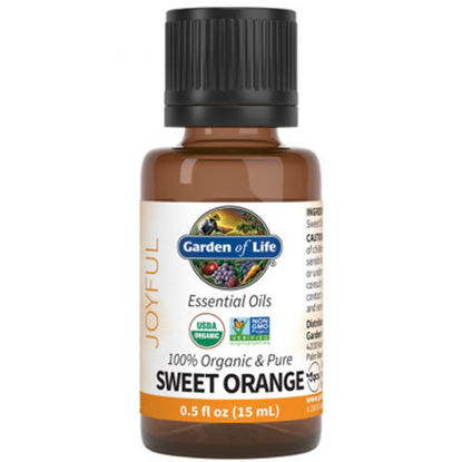 Picture of Organic Sweet Orange Essential Oil 0.5 oz. by Garden of Life