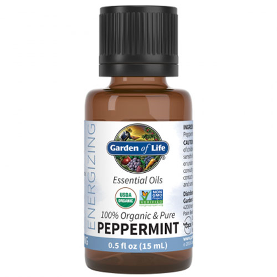 Picture of Organic Peppermint Essential Oil 0.5 oz. by Garden of Life