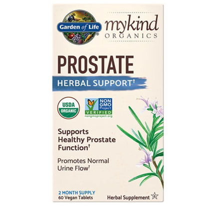 Picture of mykind Organics Prostate Herbal Support 60 tabs by GoL      
