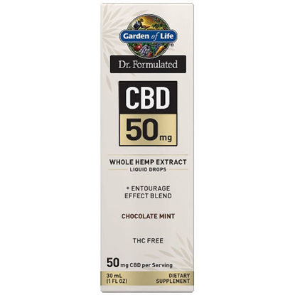 Picture of Dr. Formulated CBD Oil 50mg (Choc. Mint) 1 oz. Drops by GoL 