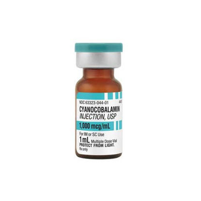 Picture of B12 (1ml ) Rx Injection Cyanocobalamin 1000 mcg/ml  (25's)  