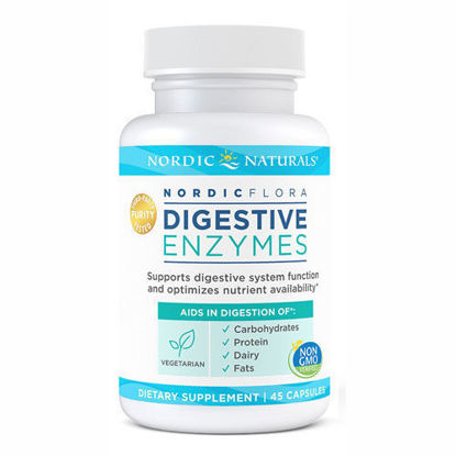 Picture of Nordic Flora Digestive Enzymes 45ct.                        