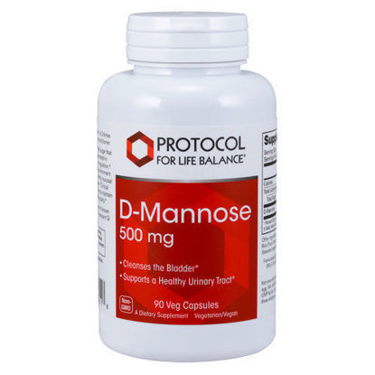 Picture of D Mannose (500 mg) 90 caps by Protocol                      