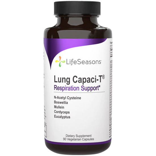 Picture of Lung Capaci-T 90 caps by LifeSeasons                        